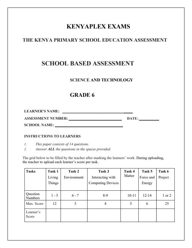 Preview page Grade-6-Science-and-Technology-Mid-Term-2-Exam-2025_4220_0.jpg