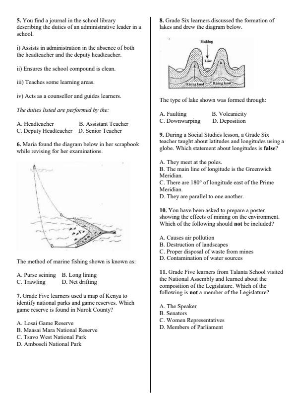 Preview page Grade-6-Social-Studies-Activity-Term-3-Opener-Exam-2026_6468_1.jpg
