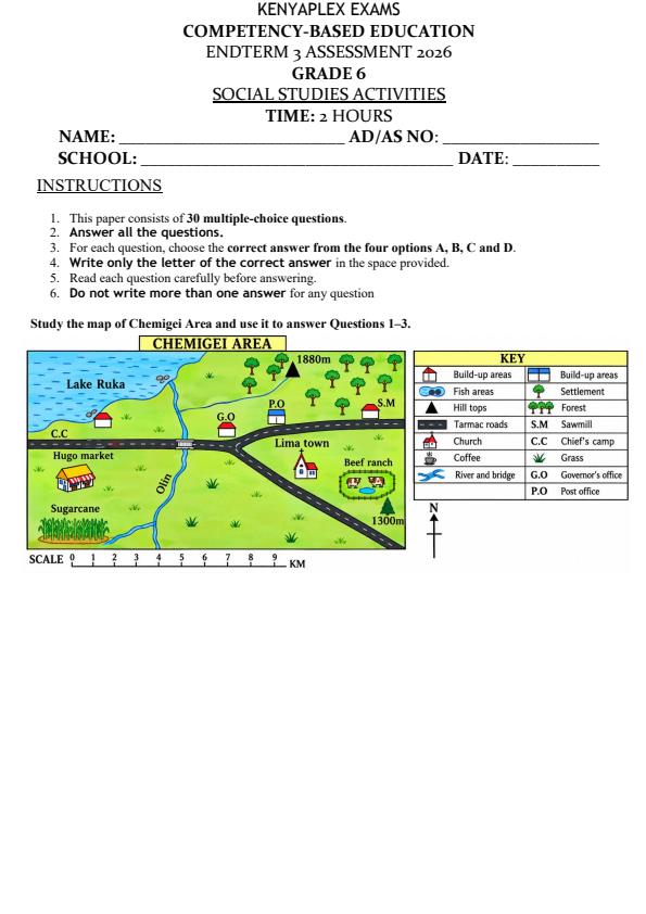 Preview page Grade-6-Social-Studies-End-Term-3-Set-2-Exams-2026_7122_0.jpg
