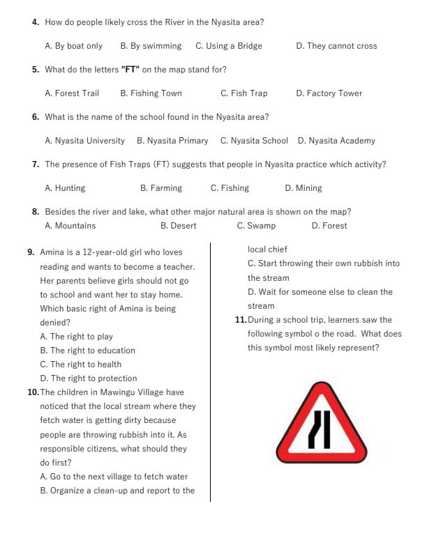 Preview page Grade-6-Social-Studies-End-of-Term-2-Exam-2025_4379_2.jpg