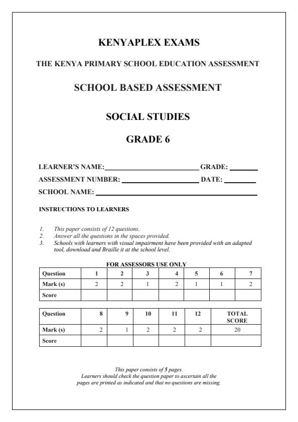 Preview page Grade-6-Social-Studies-Mid-Term-2-Exam-2025_4226_0.jpg