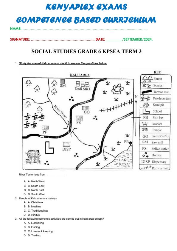 Preview page Grade-6-Social-Studies-Mid-Term-3-Exam-2024_3174_0.jpg