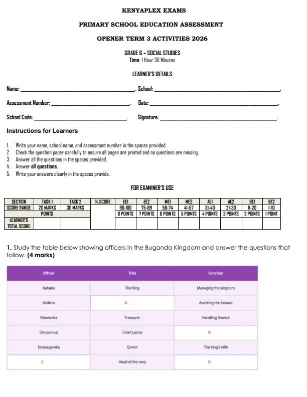Preview page Grade-6-Social-Studies-September-Assessment-Examination-2026_6770_0.jpg