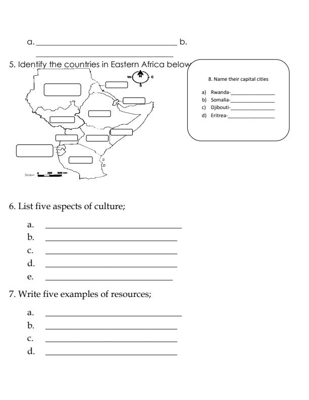 Preview page Grade-6-Social-Studies-Structured-Assessment-End-Term-1-2024_2352_1.jpg