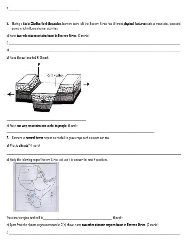 Preview page Grade-6-Social-Studies-Term-2-Opener-Exam-2026_5591_1.jpg