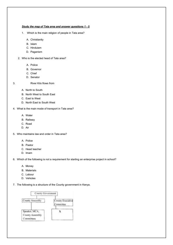 Preview page Grade-6-Social-Studies-Term-3-Opener-Exam-2024_2953_1.jpg