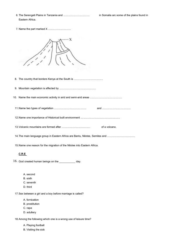 Preview page Grade-6-Social-Studies-and-Religious-Education-End-of-May-Assessment-Test-2024_2597_1.jpg