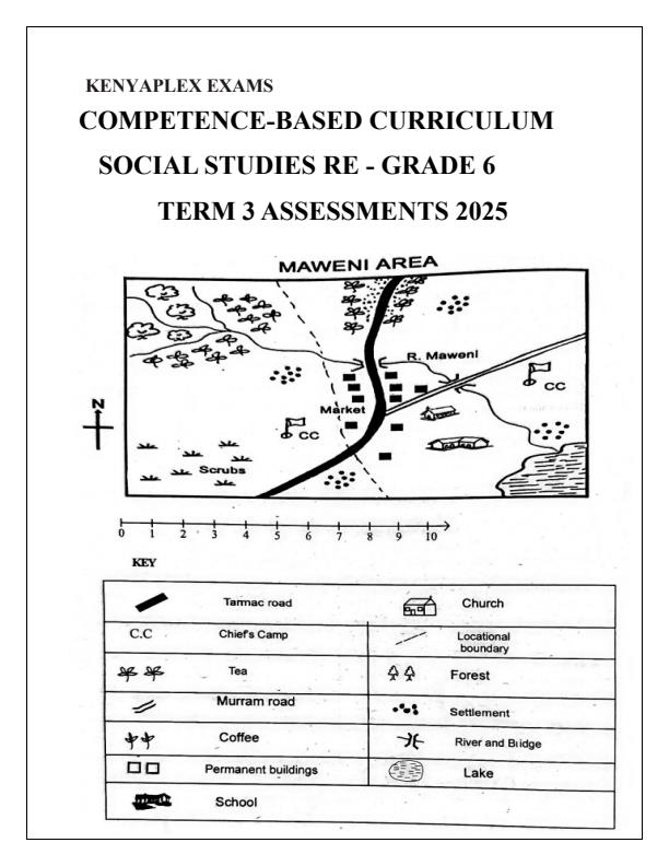 Preview page Grade-6-Social-Studies-and-Religious-Education-Term-3-Opener-Exam-2025_4523_0.jpg