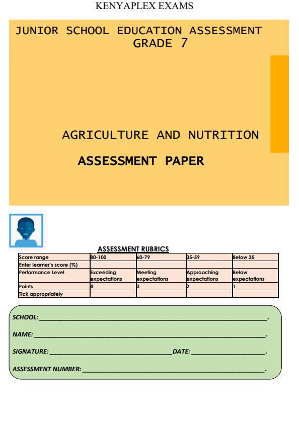 Preview page Grade-7-Agriculture-and-Nutrition-Mid-Term-3-Exam-2024_3181_0.jpg