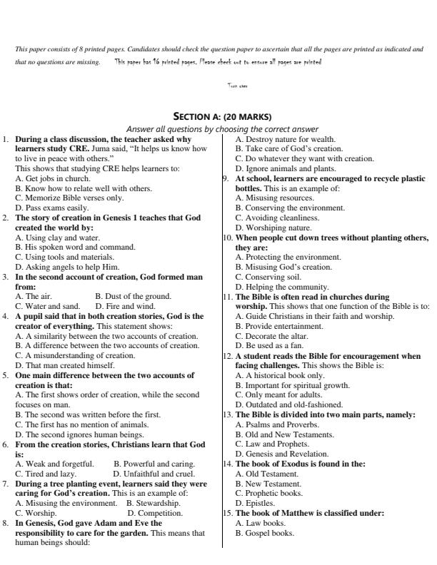 Preview page Grade-7-CRE-End-Term-1-Exam-2026_5360_1.jpg