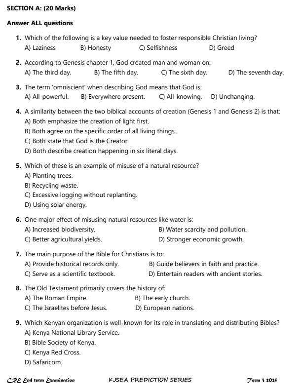 Preview page Grade-7-CRE-End-of-Term-3-Exam-2025_4801_1.jpg