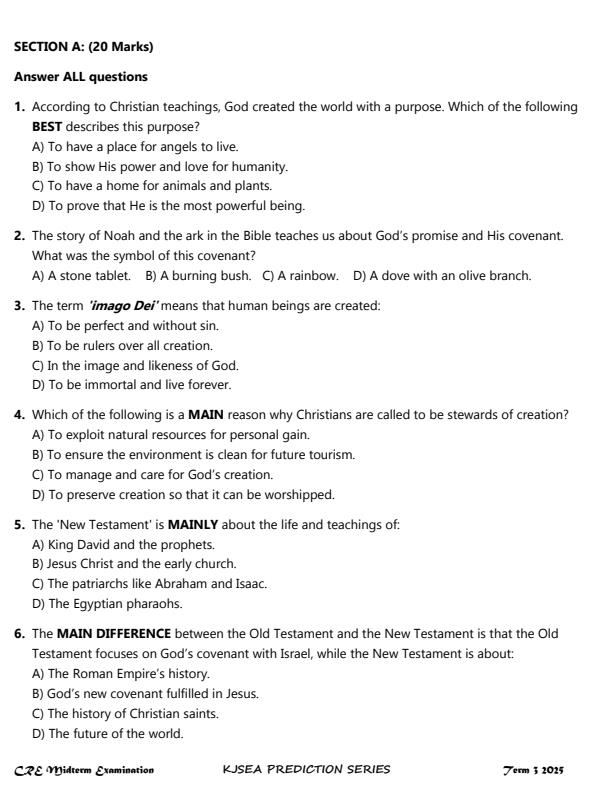 Preview page Grade-7-CRE-Mid-Term-3-Exam-2025_4655_1.jpg