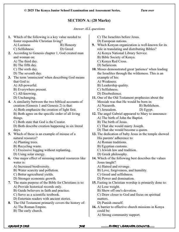 Preview page Grade-7-CRE-Term-3-Opener-Exam-2025_4531_1.jpg
