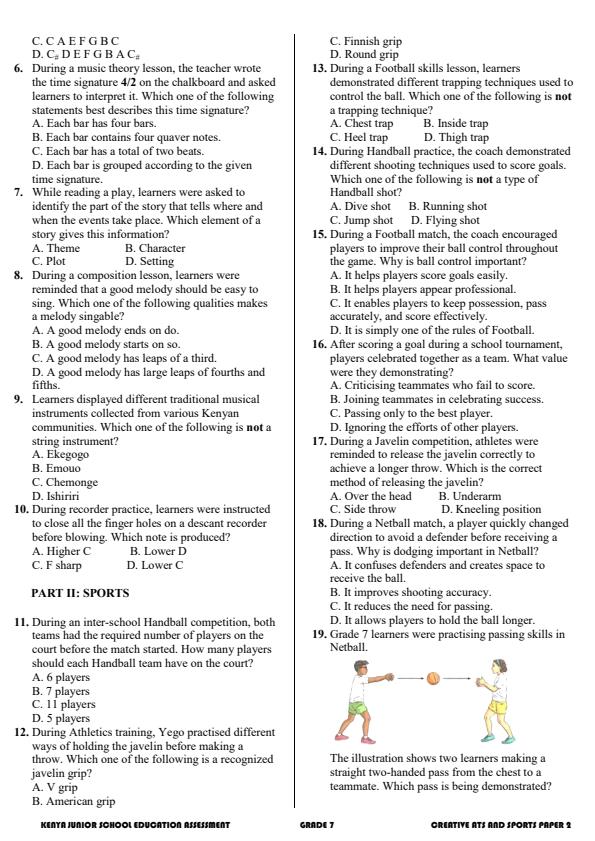 Preview page Grade-7-Creative-Arts-Activity-Term-3-OPener-Exam-2026_6500_1.jpg