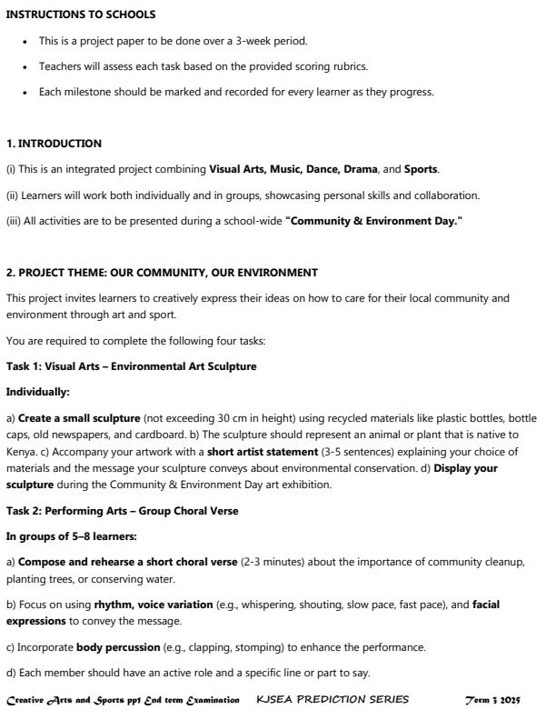 Preview page Grade-7-Creative-Arts-and-Sports-Paper-1-End-of-Term-3-Exam-2025_4802_1.jpg