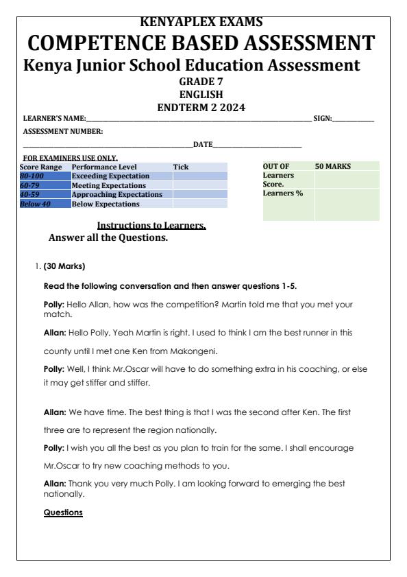 Preview page Grade-7-English-End-of-Term-2-Examination-2024_2800_0.jpg