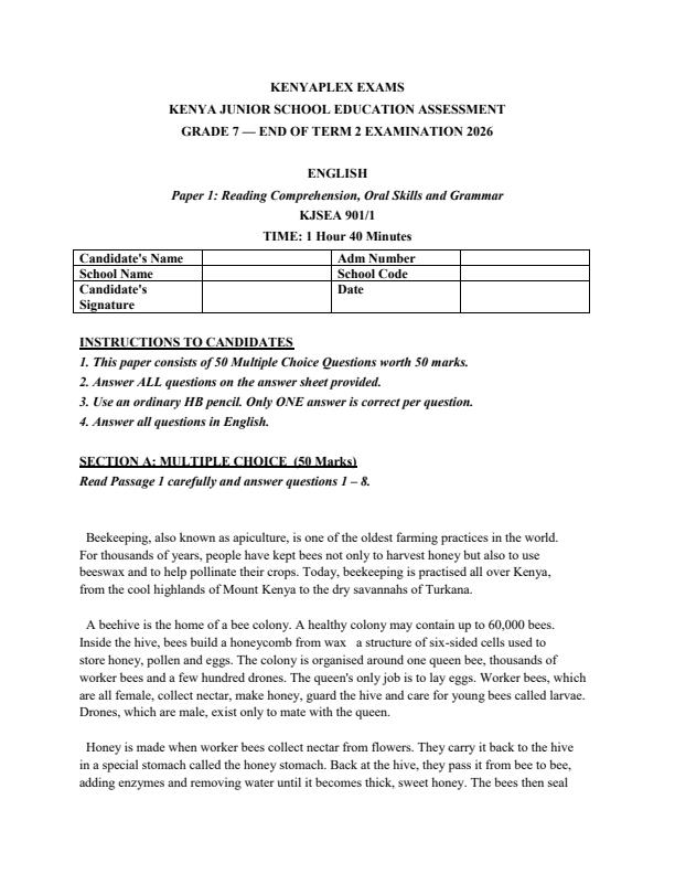 Preview page Grade-7-English-Paper-1-July-Assessment-Examination-2026_6325_0.jpg