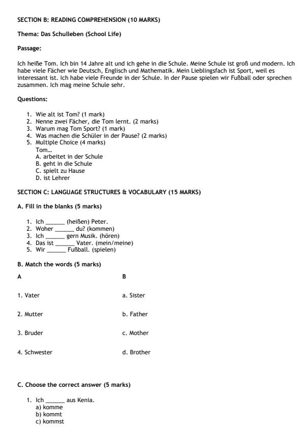Preview page Grade-7-German-Mid-Term-2-Exam-2026_5867_1.jpg