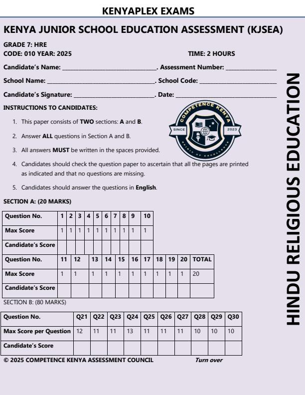 Preview page Grade-7-HRE-Mid-Term-3-Exam-2025_4660_0.jpg