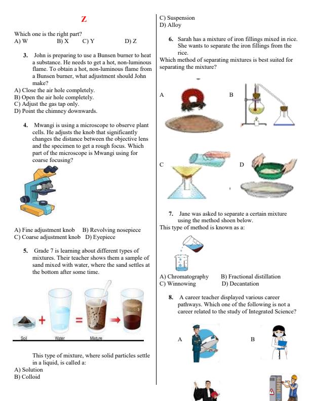 Preview page Grade-7-Integrated-Science-Activity-End-Term-3-Exam-2026_6780_1.jpg
