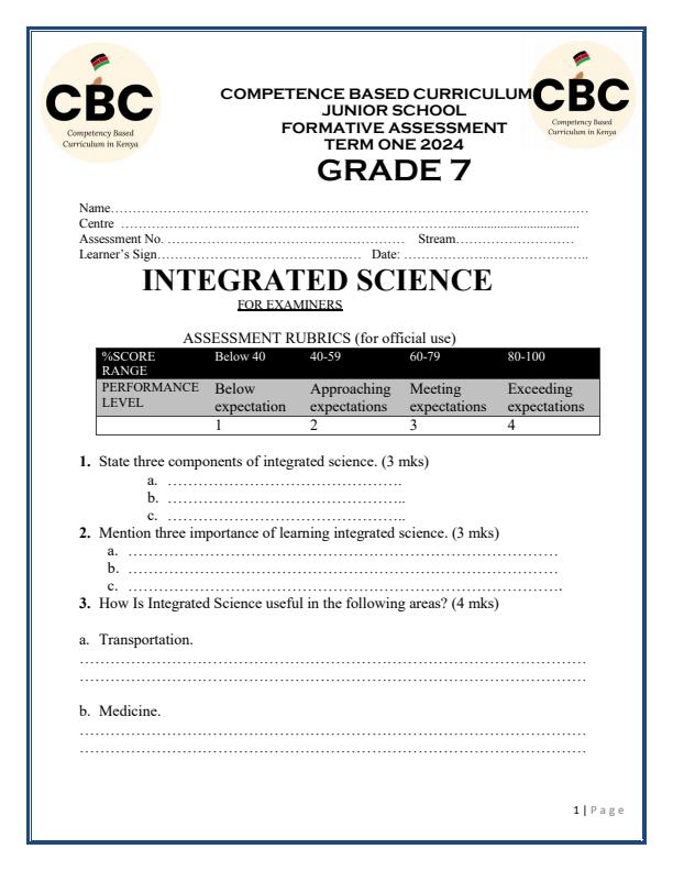 Preview page Grade-7-Integrated-Science-Mid-Term-1-Exam-2024-Set-1_2091_0.jpg