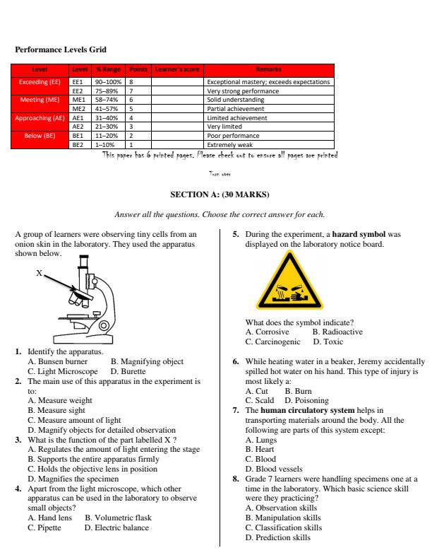 Preview page Grade-7-Integrated-Science-Paper-1-End-Term-1-Exam-2026_5368_1.jpg