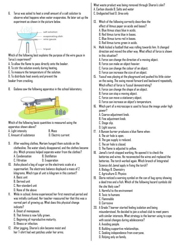 Preview page Grade-7-Integrated-Science-Paper-1-End-Term-2-Exam-2026_6088_1.jpg