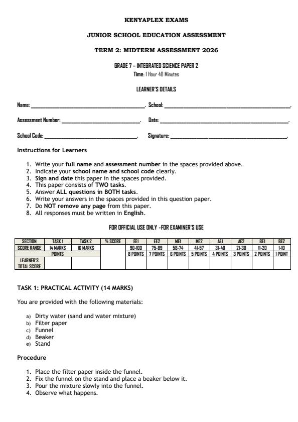 Preview page Grade-7-Integrated-Science-Paper-2-Mid-Term-2-Exam-2026_5870_0.jpg