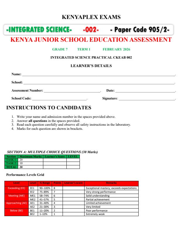 Preview page Grade-7-Integrated-Science-Paper-2-Mid-Term-Exam-2026_5071_0.jpg