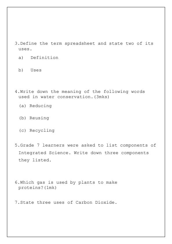 Preview page Grade-7-Integrated-Science-Term-1-Opener-Exam-2025_3453_1.jpg
