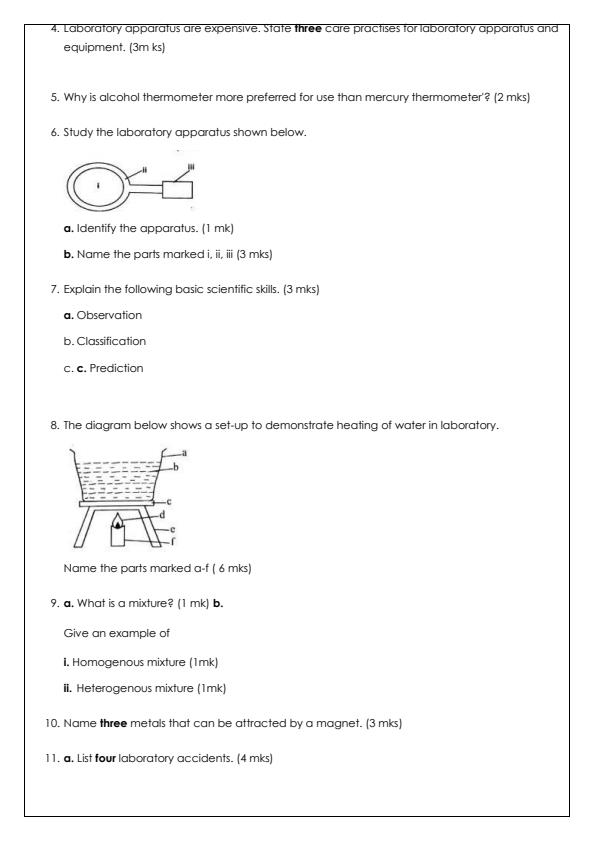 Preview page Grade-7-Integrated-Science-Term-3-Opener-Exam-2024_2919_1.jpg