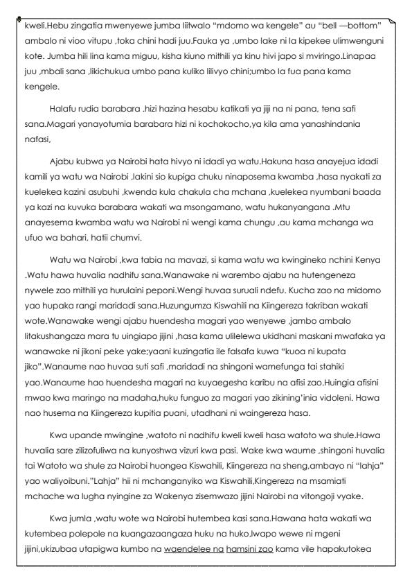 Preview page Grade-7-Kiswahili-End-of-Term-1-Exam-2024_2196_3.jpg