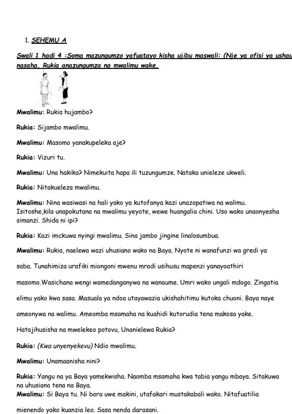 Preview page Grade-7-Kiswahili-Mid-Term-3-Exam-2024_3187_1.jpg