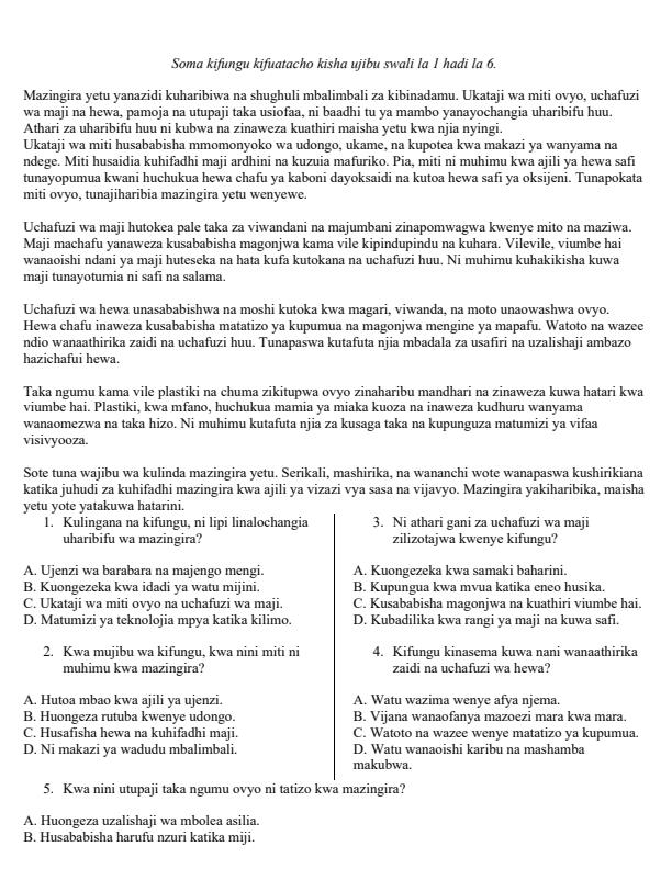 Preview page Grade-7-Kiswahili-Paper-1-End-of-Term-2-Exam-2025_4393_1.jpg