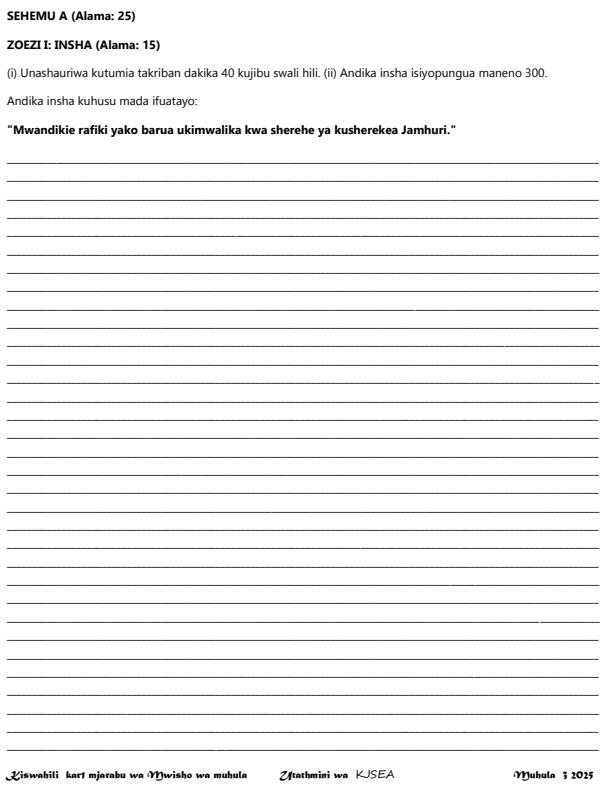 Preview page Grade-7-Kiswahili-Paper-2-End-of-Term-3-Exam-2025_4811_1.jpg