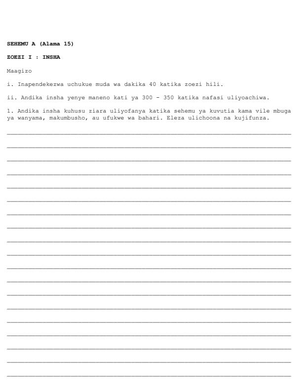 Preview page Grade-7-Kiswahili-Paper-2-Mid-Term-2-Exam-2025_4158_1.jpg