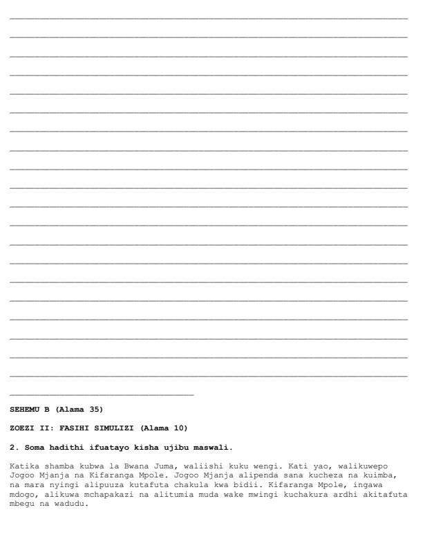 Preview page Grade-7-Kiswahili-Paper-2-Mid-Term-2-Exam-2025_4158_2.jpg