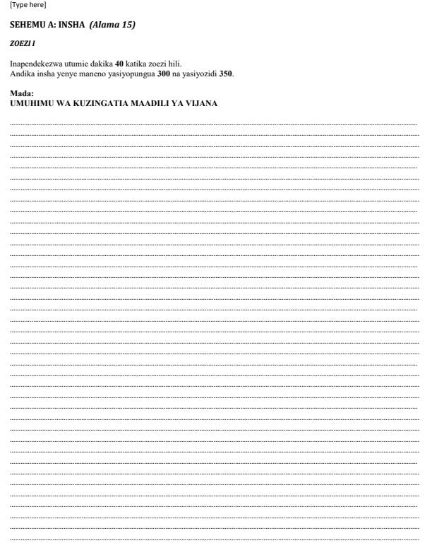 Preview page Grade-7-Kiswahili-Paper-2-Opener-Exam-Term-1-2026_4980_1.jpg