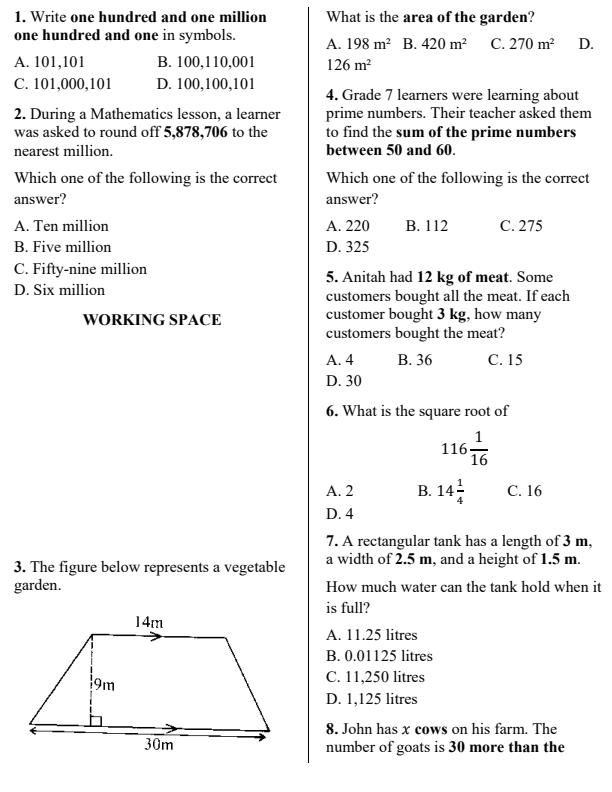 Preview page Grade-7-Mathematics-End-Term-3-Set-2-Exam-2026_7201_1.jpg