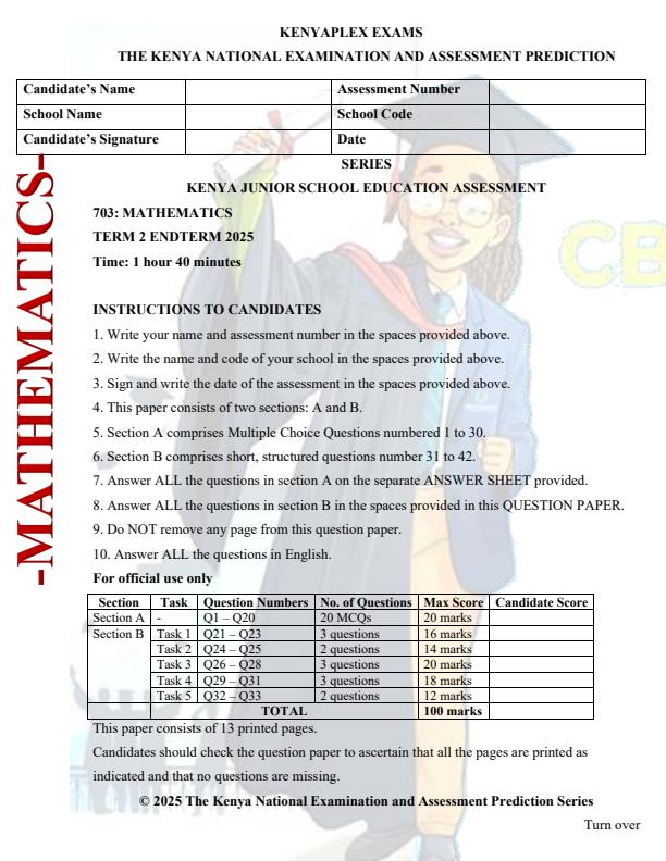 Preview page Grade-7-Mathematics-End-of-Term-2-Exam-2025_4397_0.jpg