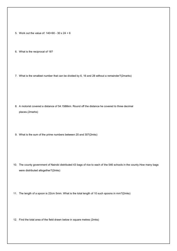 Preview page Grade-7-Mathematics-Term-1-Opener-Exam-2025_3455_1.jpg