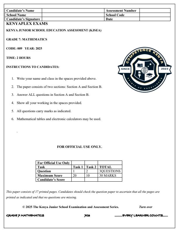 Preview page Grade-7-Mathematics-Term-3-Opener-Exam-2025_4540_0.jpg