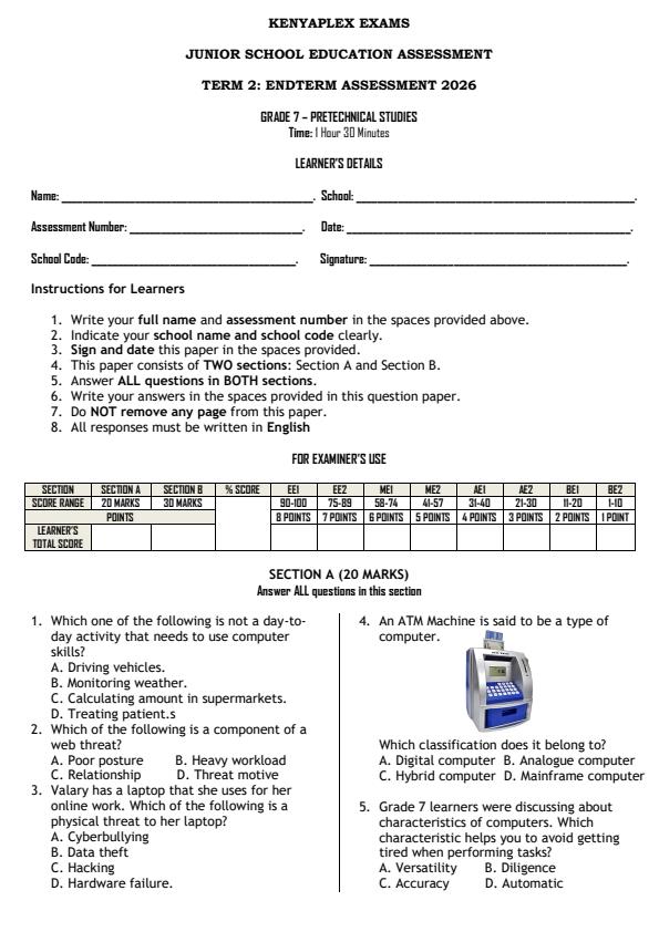 Preview page Grade-7-Pre--Technical-Studies-End-Term-2-Exam-2026_6094_0.jpg