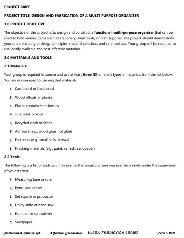 Preview page Grade-7-Pre-Technical-Studies-Paper-2-Mid-Term-3-Exam-2025_4668_1.jpg