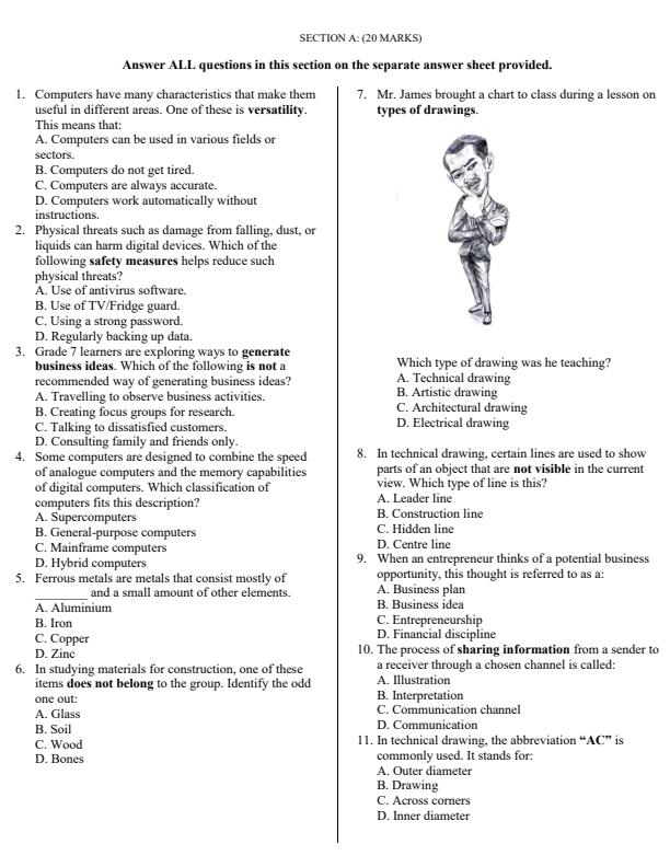 Preview page Grade-7-Pretechnical-Studies-End-Term-3-Exam-2026_6786_1.jpg