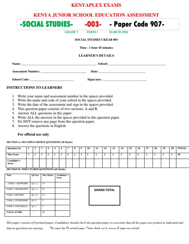 Preview page Grade-7-Social-Studies-End-Term-1-Exam-2026_5376_0.jpg
