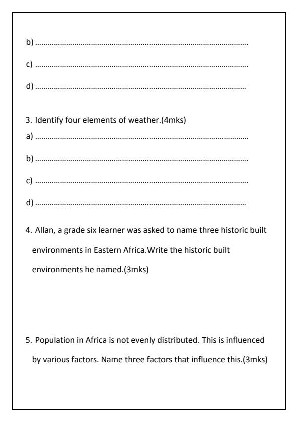 Preview page Grade-7-Social-Studies-Term-1-Opener-Exam-2025_3459_1.jpg