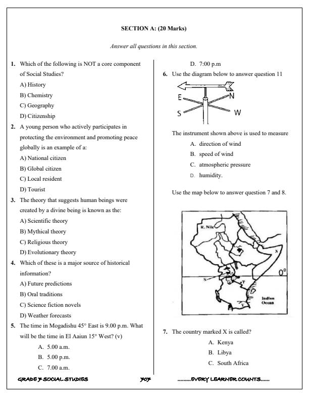 Preview page Grade-7-Social-Studies-Term-3-Opener-Exam-2025_4543_1.jpg