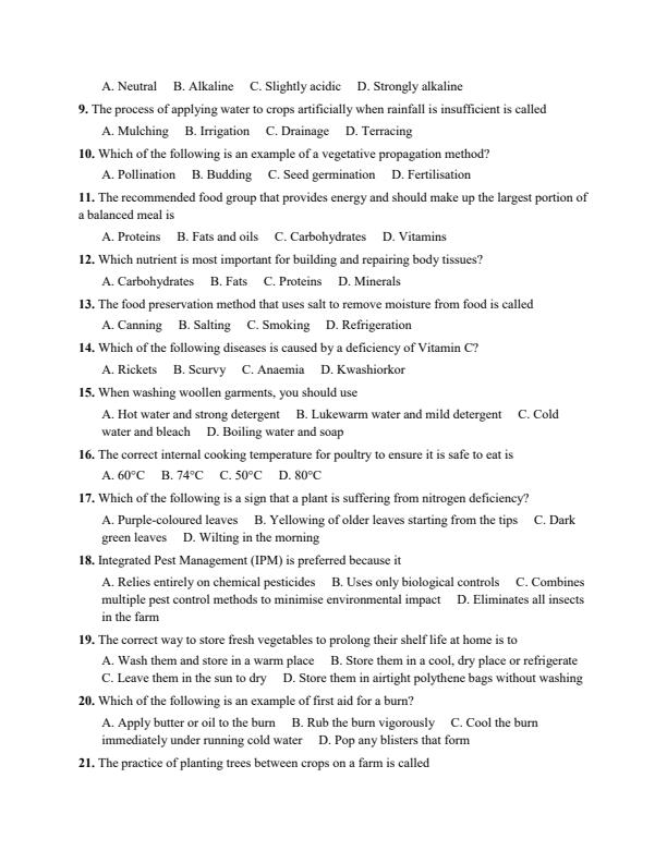 Preview page Grade-8-Agriculture--Home-Science-July-Assessment-Examination-2026_6369_1.jpg