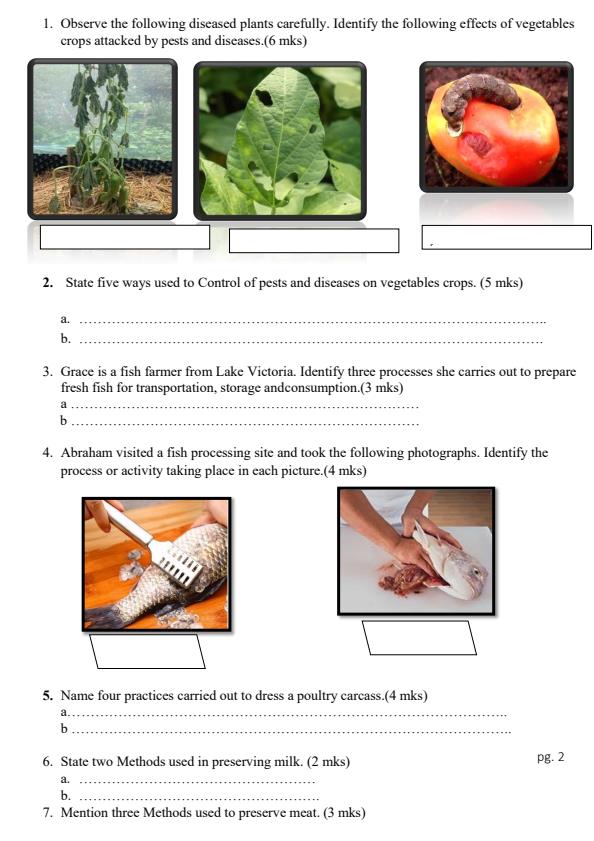 Preview page Grade-8-Agriculture-and-Nutrition-End-of-May-Assessment-Test-2024_2539_1.jpg